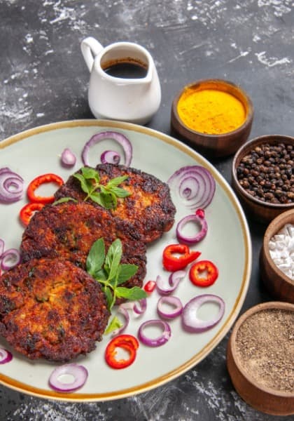 Beef Chapli Kebab